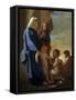 The Holy Family, Early 17th Century-Nicolas Poussin-Framed Stretched Canvas