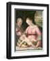 The Holy Family in a Mountainous Landscape-Giulio Romano-Framed Giclee Print