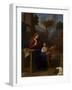 The Holy Family in Egypt, C.1660-Charles Le Brun-Framed Giclee Print