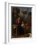 The Holy Family in Egypt, C.1660-Charles Le Brun-Framed Giclee Print