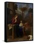 The Holy Family in Egypt, C.1660-Charles Le Brun-Framed Stretched Canvas