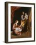 The Holy Family in the Carpenter's Shop (Oil on Canvas)-Bartolome Esteban Murillo-Framed Giclee Print