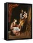 The Holy Family in the Carpenter's Shop (Oil on Canvas)-Bartolome Esteban Murillo-Framed Stretched Canvas