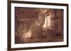 The Holy Family in the Carpenter's Shop-Rembrandt van Rijn-Framed Giclee Print