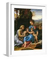 The Holy Family (La Petite Sainte Famille)-Raphael-Framed Giclee Print