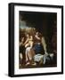 The Holy Family, Late 16th or Early 17th Century-Annibale Carracci-Framed Giclee Print