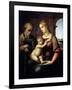 The Holy Family (Madonna with Beardless Josep), C1505-C1506-Raphael-Framed Giclee Print