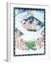 The Holy Family of Shiva and Parvati on Mount Kailash-null-Framed Giclee Print