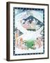 The Holy Family of Shiva and Parvati on Mount Kailash-null-Framed Giclee Print