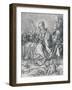 The Holy Family on a Grassy Bench, 1526-Albrecht Dürer-Framed Giclee Print