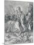 The Holy Family on a Grassy Bench, 1526-Albrecht Dürer-Mounted Giclee Print