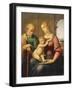 The Holy Family, or Madonna with the Beardless Joseph, C.1506-Raphael-Framed Giclee Print