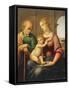 The Holy Family, or Madonna with the Beardless Joseph, C.1506-Raphael-Framed Stretched Canvas