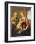 The Holy Family, or Madonna with the Beardless Joseph, C.1506-Raphael-Framed Giclee Print