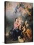 The Holy Family or the Virgin of Seville-Bartolome Esteban Murillo-Stretched Canvas