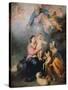 The Holy Family or the Virgin of Seville-Bartolome Esteban Murillo-Stretched Canvas