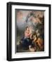 The Holy Family or the Virgin of Seville-Bartolome Esteban Murillo-Framed Premium Giclee Print