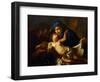 The Holy Family Par Maratta, Carlo (1625-1713). Oil on Canvas, End of 17Th Cen., State A. Radishche-Carlo Maratta or Maratti-Framed Giclee Print