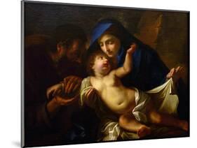 The Holy Family Par Maratta, Carlo (1625-1713). Oil on Canvas, End of 17Th Cen., State A. Radishche-Carlo Maratta or Maratti-Mounted Giclee Print