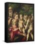 The Holy Family (Rest on the Flight to Egypt) 1524-Parmigianino-Framed Stretched Canvas