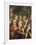 The Holy Family (Rest on the Flight to Egypt) 1524-Parmigianino-Framed Giclee Print