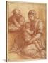 The Holy Family Resting, after Andrea Del Sarto-null-Stretched Canvas