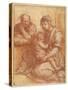 The Holy Family Resting, after Andrea Del Sarto-null-Stretched Canvas