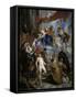 The Holy Family surrounded by Saints, ca. 1630-Peter Paul Rubens-Framed Stretched Canvas