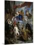 The Holy Family surrounded by Saints, ca. 1630-Peter Paul Rubens-Mounted Premium Giclee Print