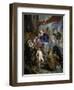 The Holy Family surrounded by Saints, ca. 1630-Peter Paul Rubens-Framed Giclee Print