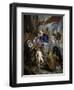 The Holy Family surrounded by Saints, ca. 1630-Peter Paul Rubens-Framed Giclee Print