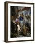 The Holy Family surrounded by Saints, ca. 1630-Peter Paul Rubens-Framed Giclee Print