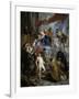 The Holy Family surrounded by Saints, ca. 1630-Peter Paul Rubens-Framed Giclee Print