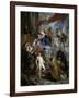 The Holy Family surrounded by Saints, ca. 1630-Peter Paul Rubens-Framed Giclee Print