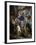 The Holy Family surrounded by Saints, ca. 1630-Peter Paul Rubens-Framed Giclee Print