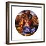 The Holy Family (The Doni Tond)-Michelangelo Buonarroti-Framed Giclee Print