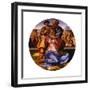 The Holy Family (The Doni Tond)-Michelangelo Buonarroti-Framed Giclee Print