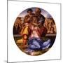 The Holy Family (The Doni Tond)-Michelangelo Buonarroti-Mounted Giclee Print