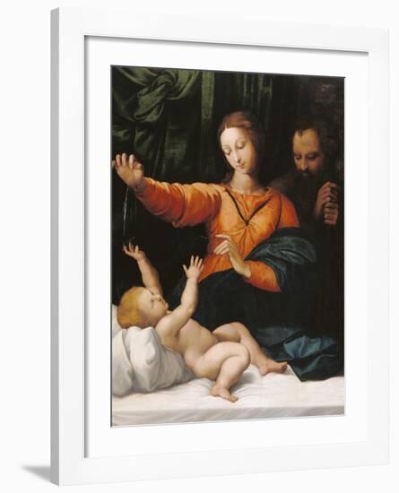 The Holy Family (The Madonna del Velo; Madonna di Loreto)-Unknown-Framed Art Print