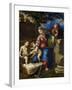 The Holy Family Under an Oak Tree-Raphael-Framed Giclee Print