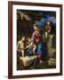 The Holy Family Under an Oak Tree-Raphael-Framed Giclee Print