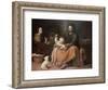 The Holy Family with a Bird-Bartolome Esteban Murillo-Framed Giclee Print
