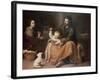 The Holy Family with a Bird-Bartolome Esteban Murillo-Framed Giclee Print