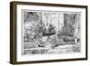 The Holy Family with a Cat, 1644-Rembrandt van Rijn-Framed Giclee Print
