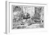 The Holy Family with a Cat, 1644-Rembrandt van Rijn-Framed Giclee Print