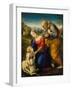 The Holy Family with a Lamb, 1507-Raphael-Framed Premium Giclee Print