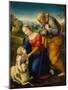 The Holy Family with a Lamb, 1507-Raphael-Mounted Premium Giclee Print