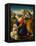 The Holy Family with a Lamb, 1507-Raphael-Framed Stretched Canvas