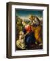 The Holy Family with a Lamb, 1507-Raphael-Framed Giclee Print