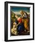 The Holy Family with a Lamb, 1507-Raphael-Framed Giclee Print